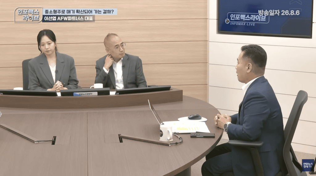증시변동성을 설명하는 이선엽 AFW파트너스 대표